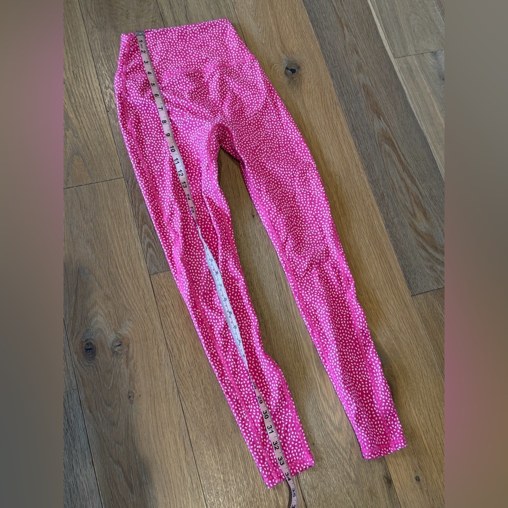 Buffbunny Vibrant Pink Polkadot Women’s Leggings XS - Picture 3 of 11